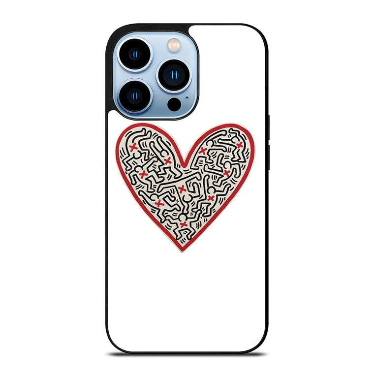 LOVE KEITH HARING iPhone Case Cover