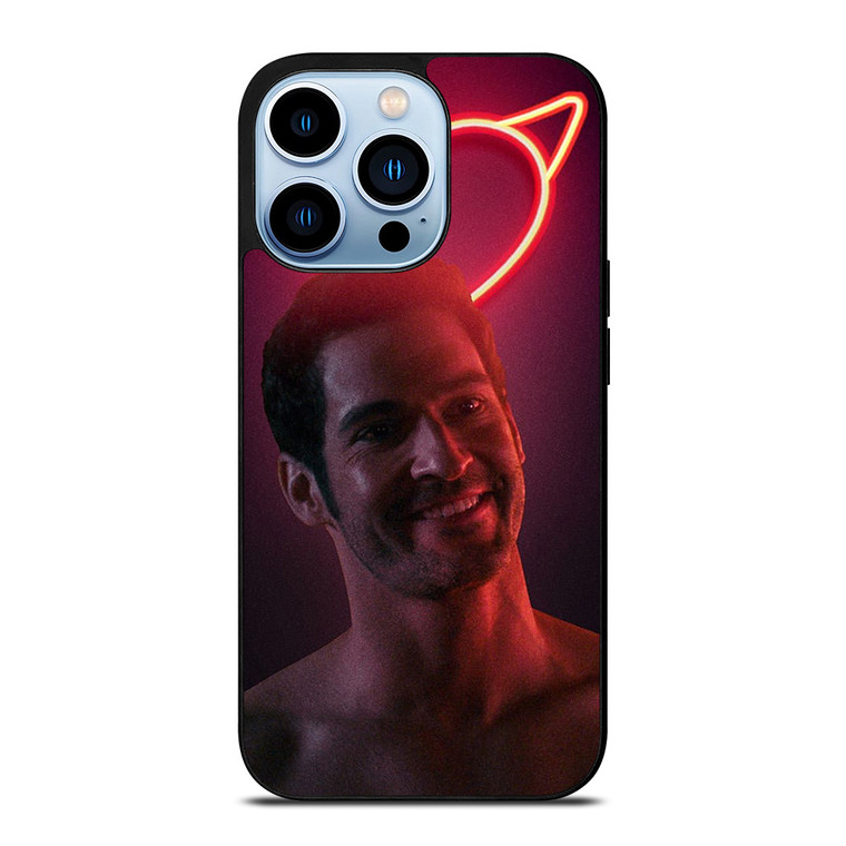 LUCIFER LOVE GLOW LAMP iPhone Case Cover