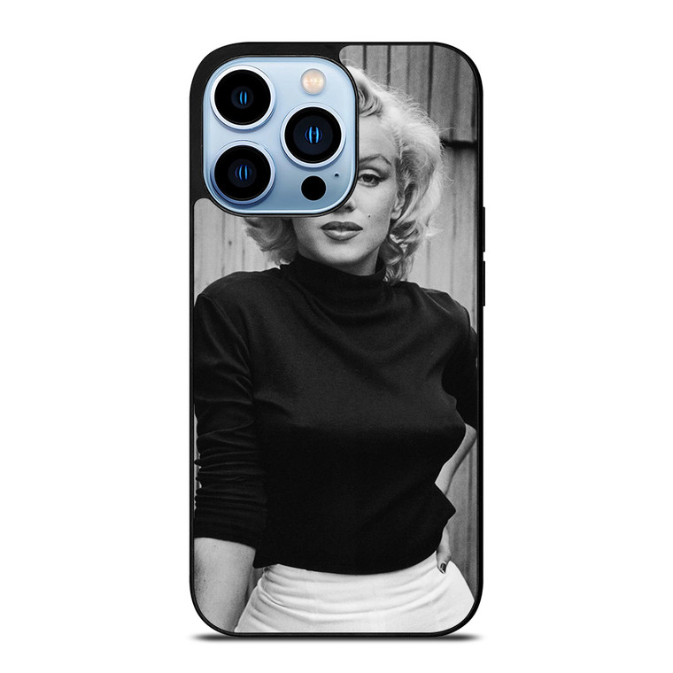 MARILYN MONROE BLACK WHITE iPhone Case Cover
