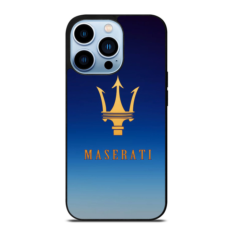 MASERATI GOLD LOGO iPhone Case Cover