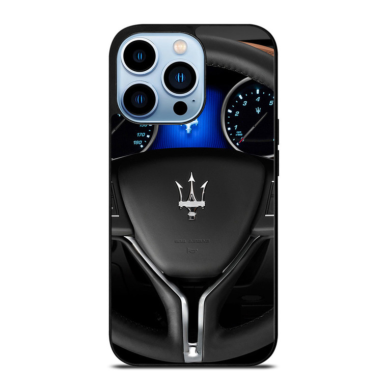 MASERATI STEERING WHEEL LOGO iPhone Case Cover