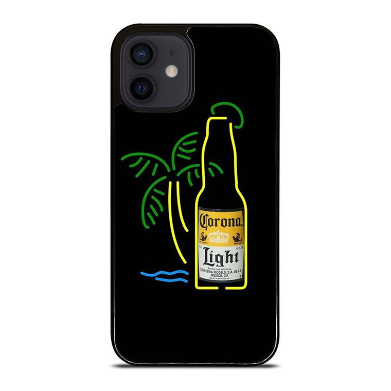 CORONA LIGHT BEER LINE ART iPhone 12 Mini Case Cover