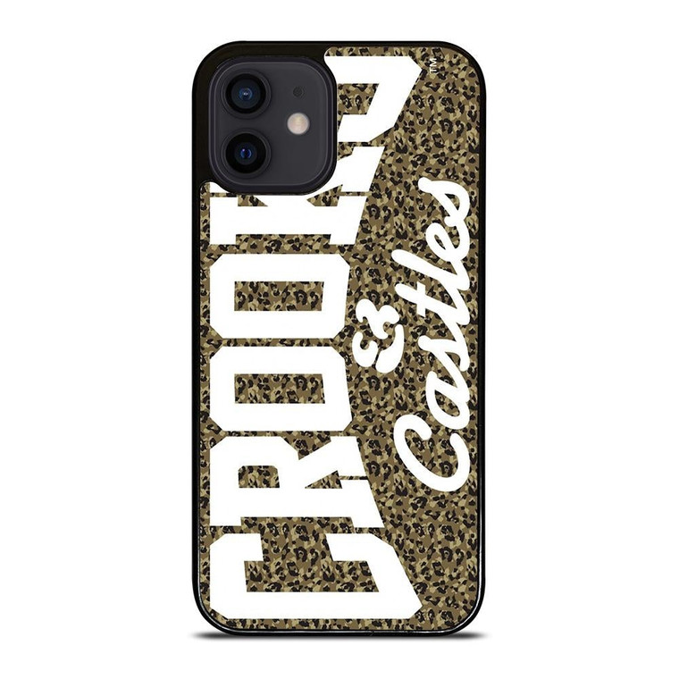 CROOKS AND CASTLES LEOPARD SKIN iPhone 12 Mini Case Cover