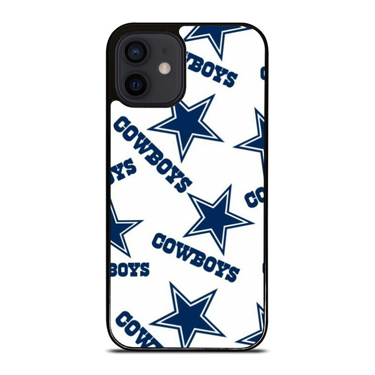 DALLAS COWBOYS LOGO PATTERN iPhone 12 Mini Case Cover DALLAS COWBOYS LOGO PATTERN iPhone 12 Mini Case Cover