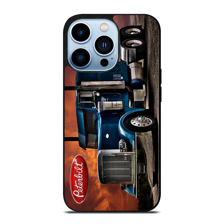 PETERBILT TRUCK BLUE iPhone Case Cover