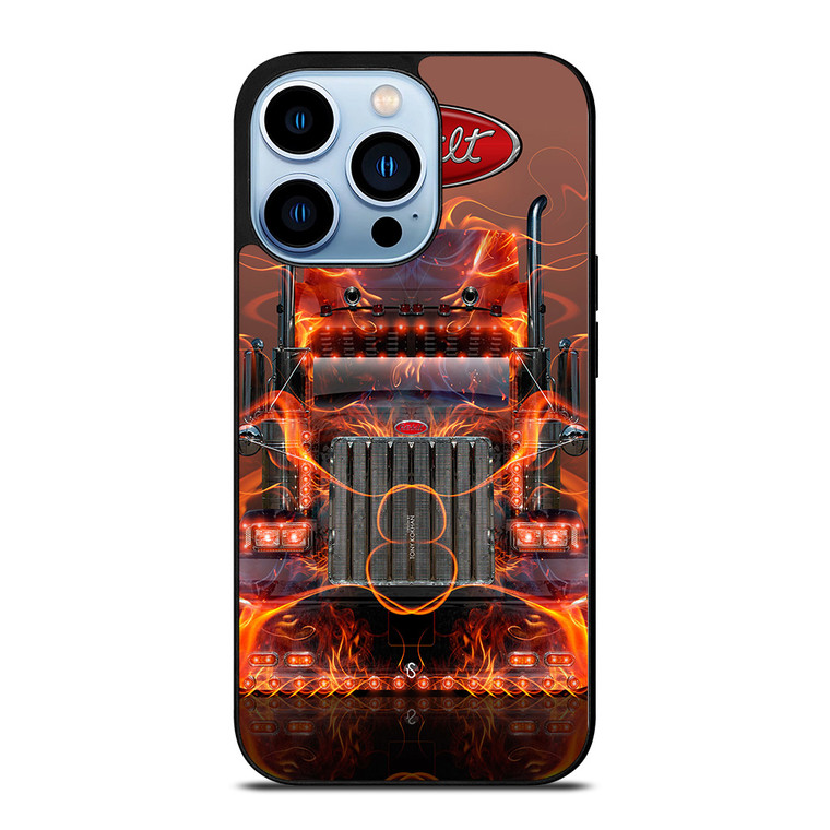 PETERBILT TRUCK FIRE LOGO iPhone Case Cover