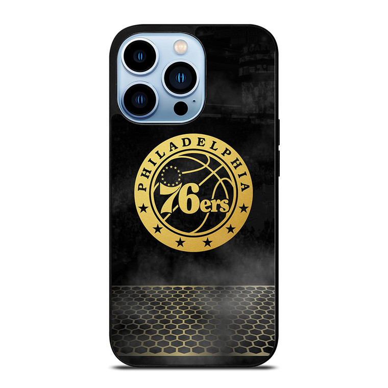 PHILADELPHIA 76ERS GOLD LOGO iPhone Case Cover