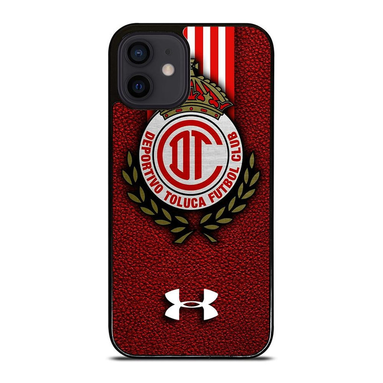 DEPORTIVO TOLUCA FC LEATHER LOGO iPhone 12 Mini Case Cover