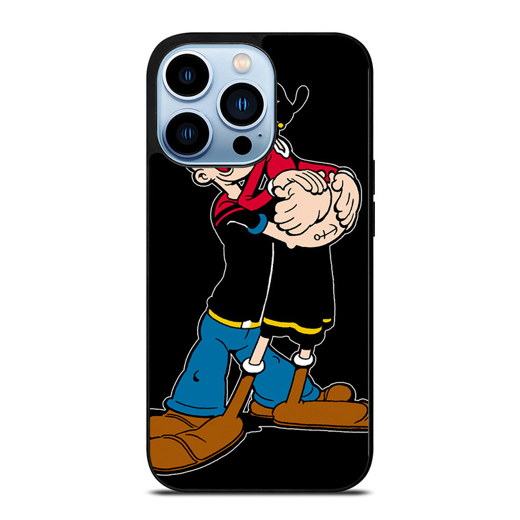 POPEYE AND OLIVE CARTOON iPhone Case Cover