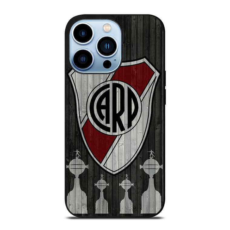 RIVER PLATE EL MAS GRANDE WOODEN LOGO iPhone Case Cover