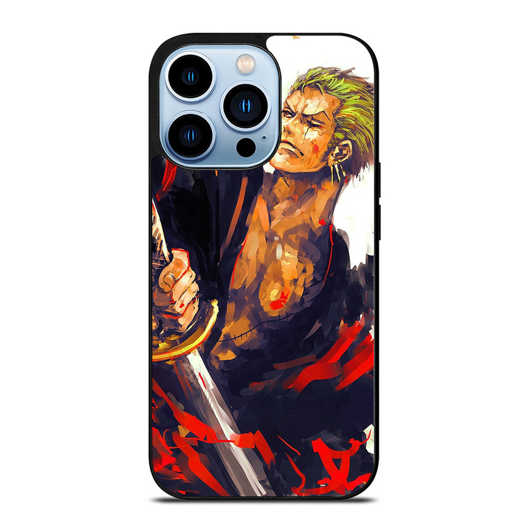 RORONOA ZORO ONE PIECE ART iPhone Case Cover