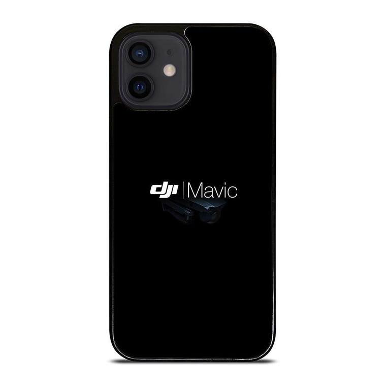 DJI MAVIC DRONE CAMERA BLACK iPhone 12 Mini Case Cover