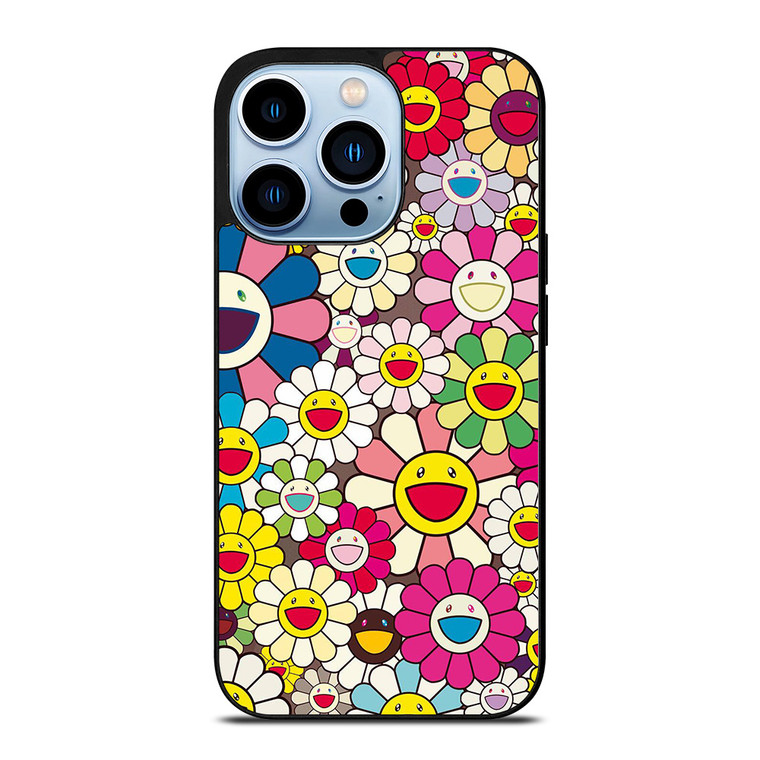 TAKASHI MURAKAMI FLOWERS COLLAGE iPhone Case Cover