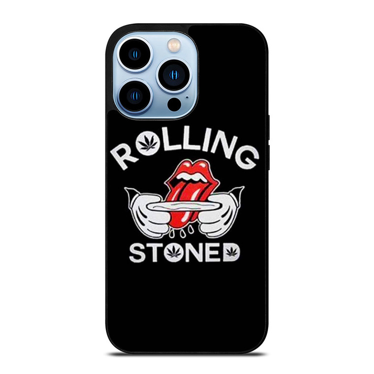 THE ROLLING STONES WEED LOGO iPhone Case Cover