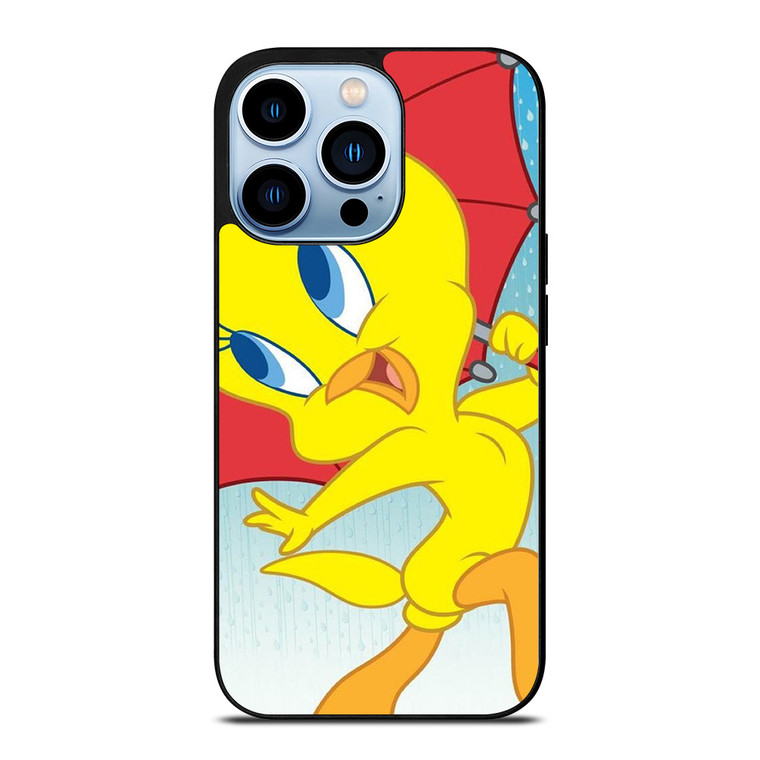 TWEETY BIRD AND UMBRELLA iPhone Case Cover