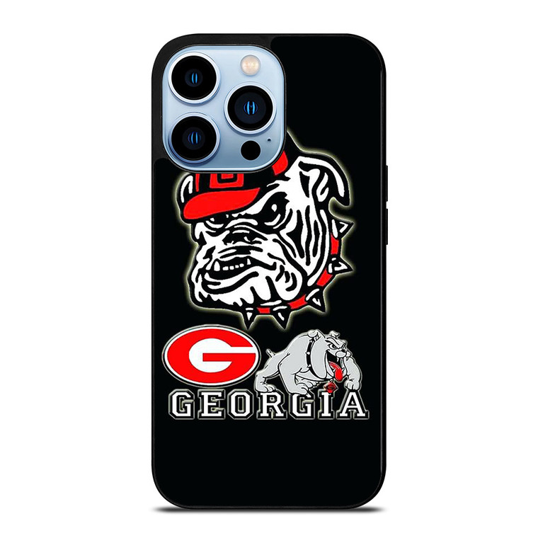 UNIVERSITY OF GEORGIA BULLDOGS ICON iPhone Case Cover