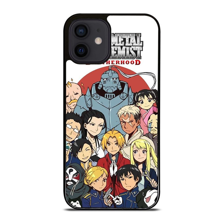 FULLMETAL ALCHEMIST BROTHERHOOD CHARACTER iPhone 12 Mini Case Cover