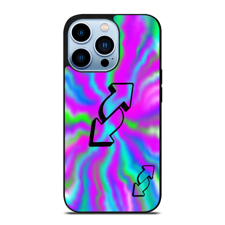 UNO REVERSE CARD RAINBOW iPhone Case Cover