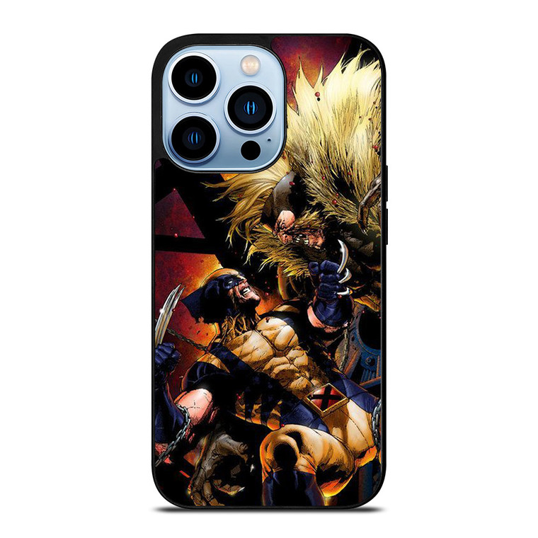 WOLVERINE VS SABRETOOTH iPhone Case Cover