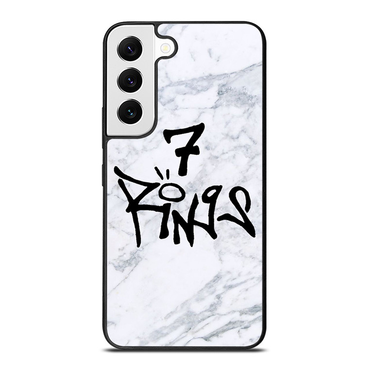 7 RINGS ARIANA GRANDE MARBLE Samsung Galaxy Case Cover