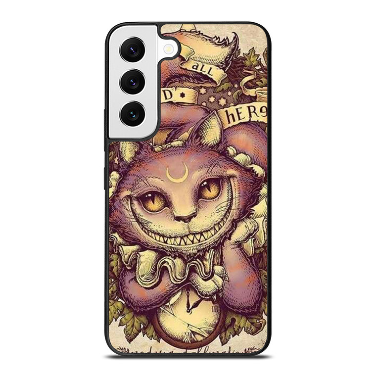 ALICE IN WONDERLAND CHESHIRE CAT ART Samsung Galaxy Case Cover