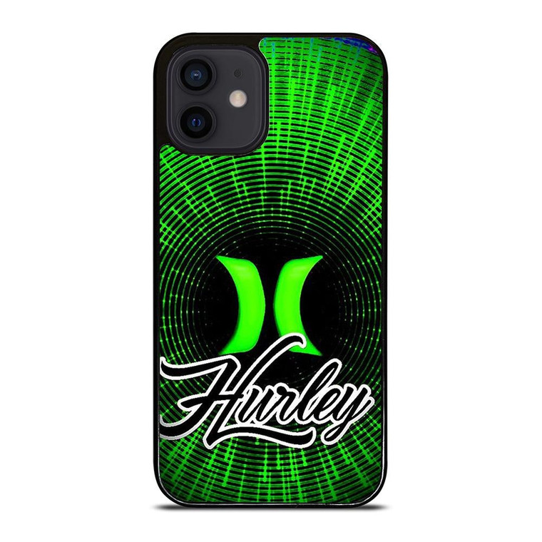 HURLEY LOGO GREEN iPhone 12 Mini Case Cover