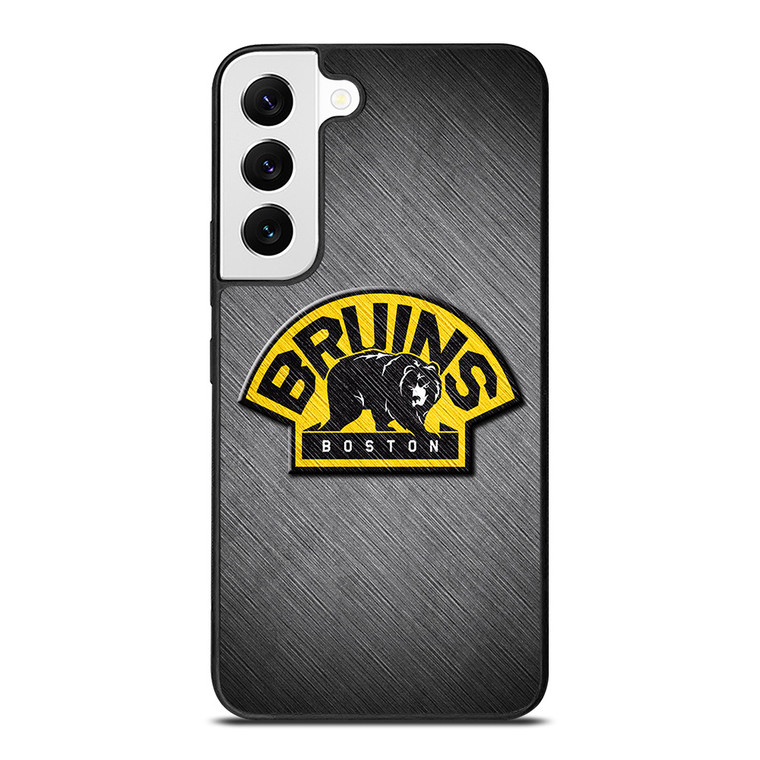 BOSTON BRUINS METAL LOGO Samsung Galaxy Case Cover