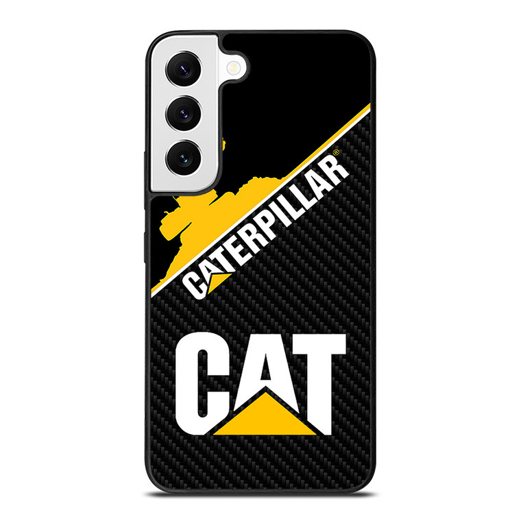 CAT CATERPILLAR LOGO CARBON Samsung Galaxy Case Cover