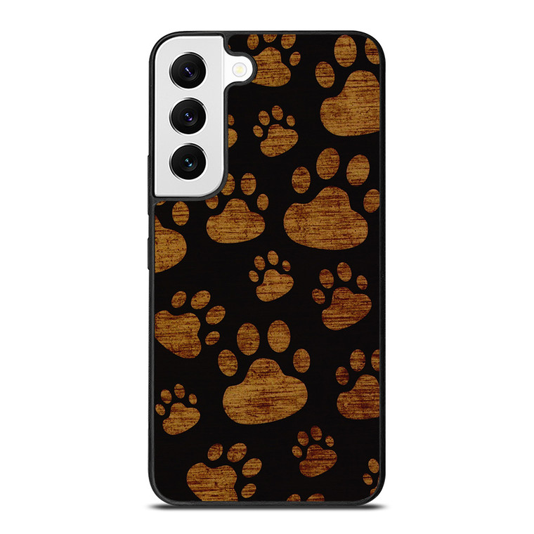 CAT FOOTPRINTS PATTERN Samsung Galaxy Case Cover