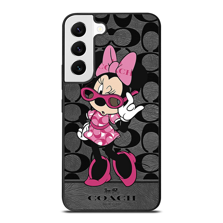 COACH MINNIE MOUSE CUTE Samsung Galaxy Case Cover