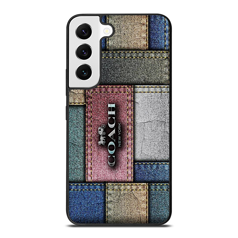 COACH NEW YORK LOGO JEANS  Samsung Galaxy Case Cover