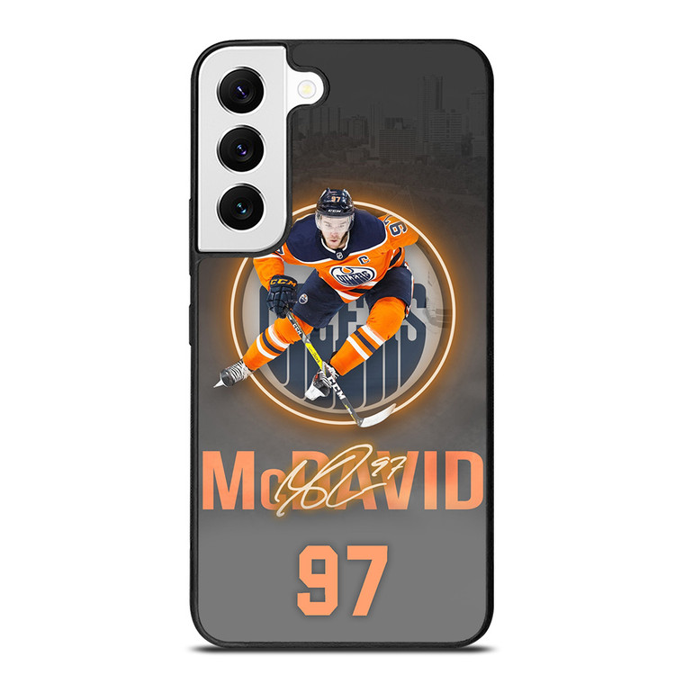 CONNOR MCDAVID EDMONTON OILERS PLAYER Samsung Galaxy Case Cover