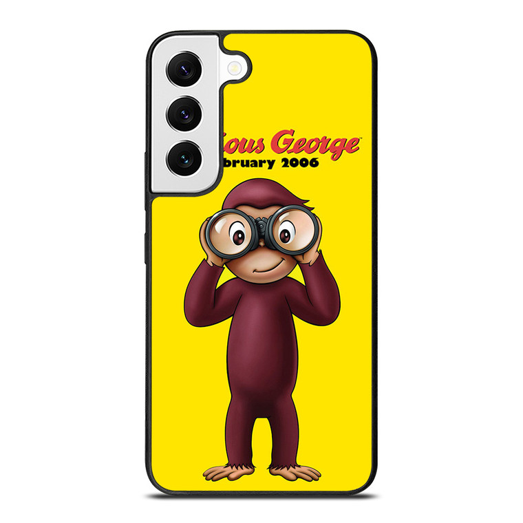CURIOUS GEORGE CARTOON Samsung Galaxy Case Cover