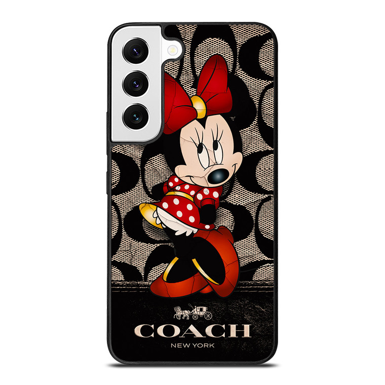 CUTE COACH MINNIE MOUSE Samsung Galaxy Case Cover