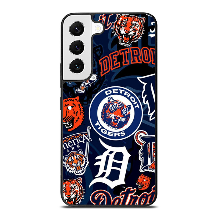 DETROIT TIGERS BASEBALL COLLAGE Samsung Galaxy Case Cover