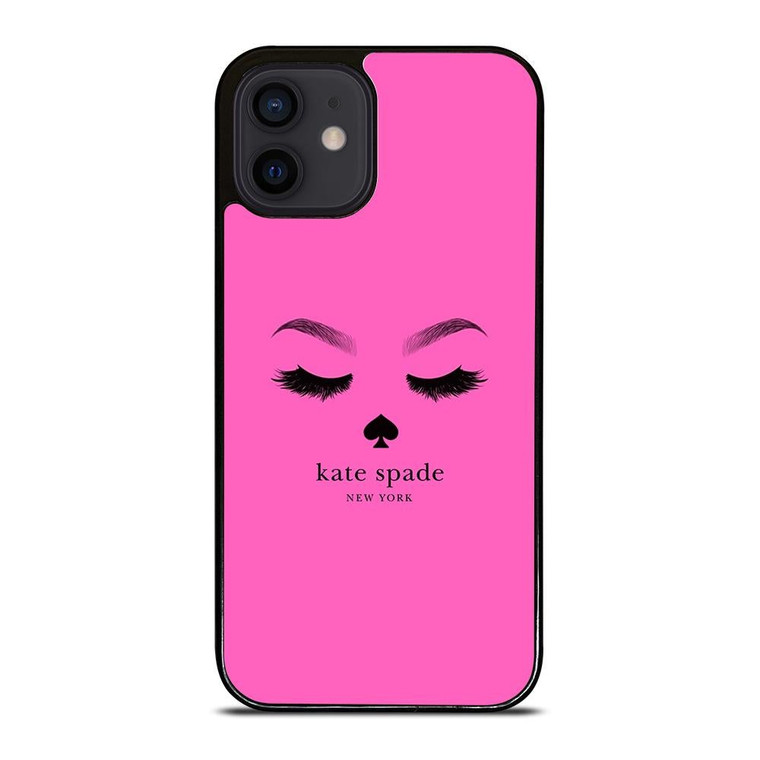 KATE SPADE PINK EYEBROW iPhone 12 Mini Case Cover