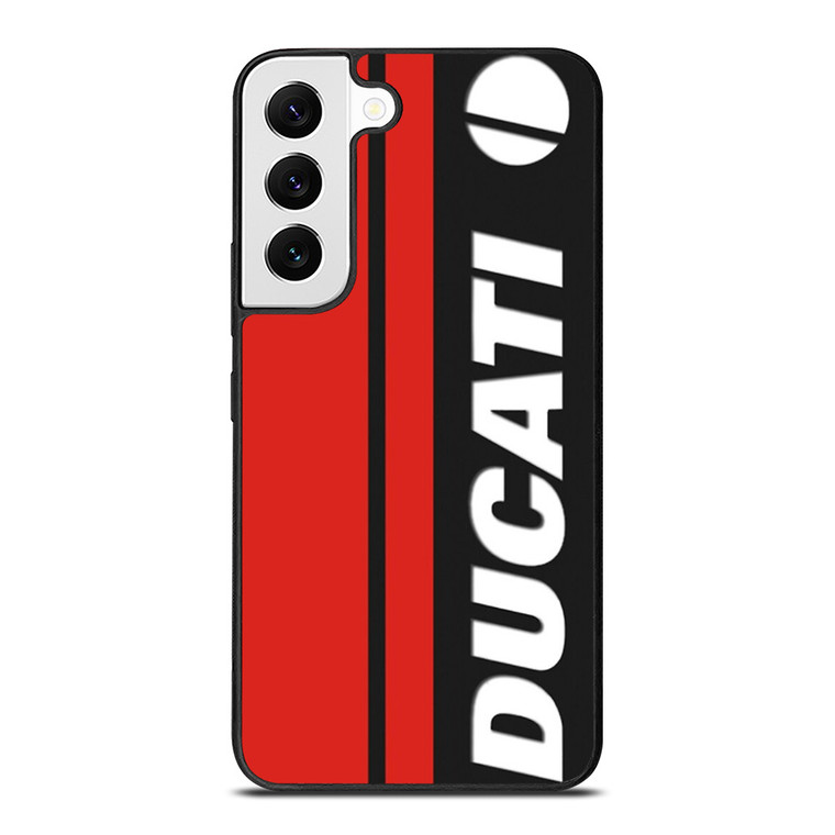 DUCATI MOTOR VERTICAL LOGO Samsung Galaxy Case Cover
