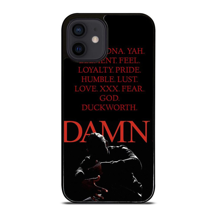 KENDRICK LAMAR DAMN QUOTES iPhone 12 Mini Case Cover