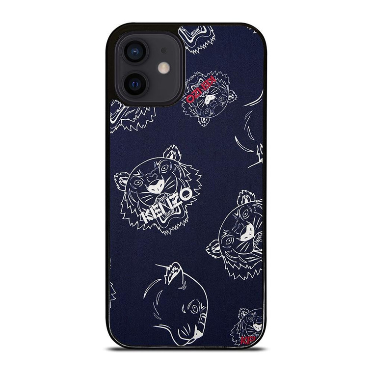 KENZO PARIS TIGER COLLAGE iPhone 12 Mini Case Cover