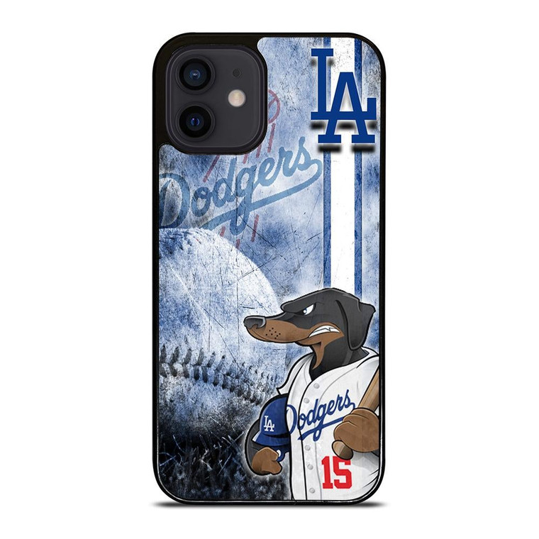 LA DODGERS DOG LOGO iPhone 12 Mini Case Cover