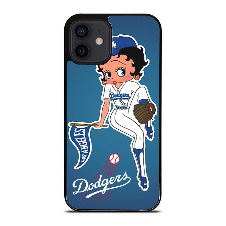 LA DODGERS X BETTY BOOP iPhone 12 Mini Case Cover