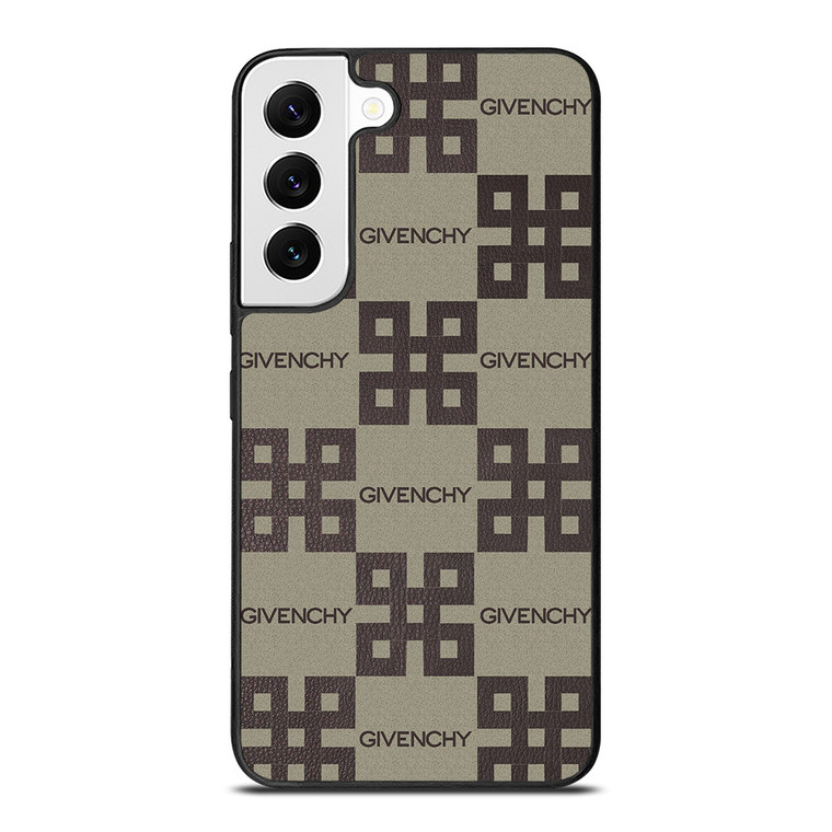 GIVENCHY LOGO COLLAGE LEATHER Samsung Galaxy Case Cover