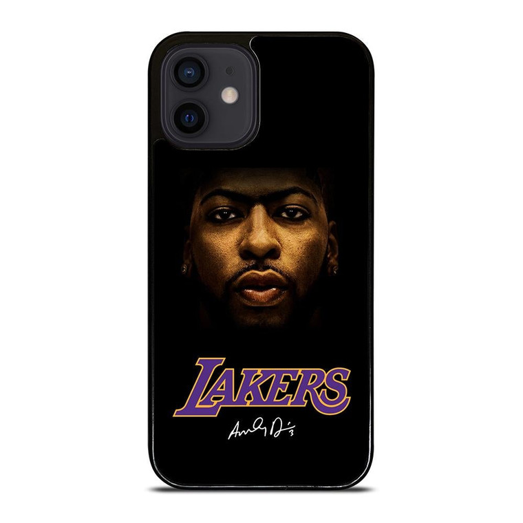 LA LAKERS PLAYER ANTHONY DAVIS iPhone 12 Mini Case Cover