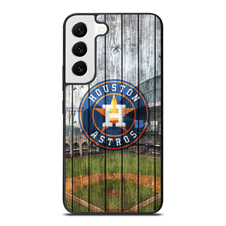 HOUSTON ASTROS WOODEN LOGO Samsung Galaxy Case Cover