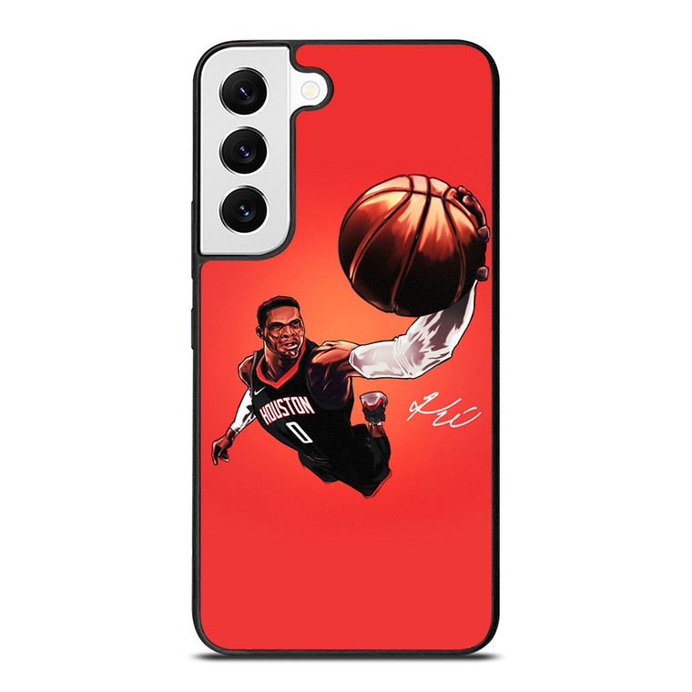 HOUSTON ROCKETS RUSSELL WESTBROOK Samsung Galaxy Case Cover