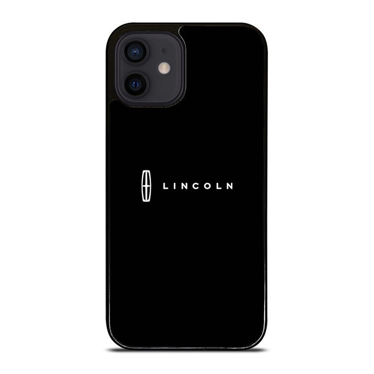 LINCOLN MOTOR BLACK LOGO iPhone 12 Mini Case Cover