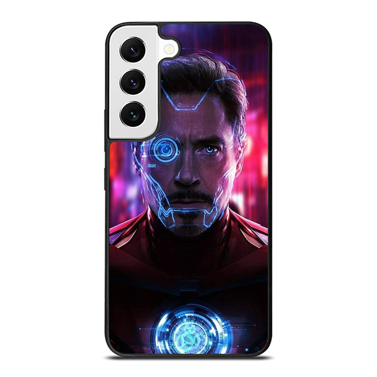 IRON MAN AVENGERS TONY STARK FACE Samsung Galaxy Case Cover