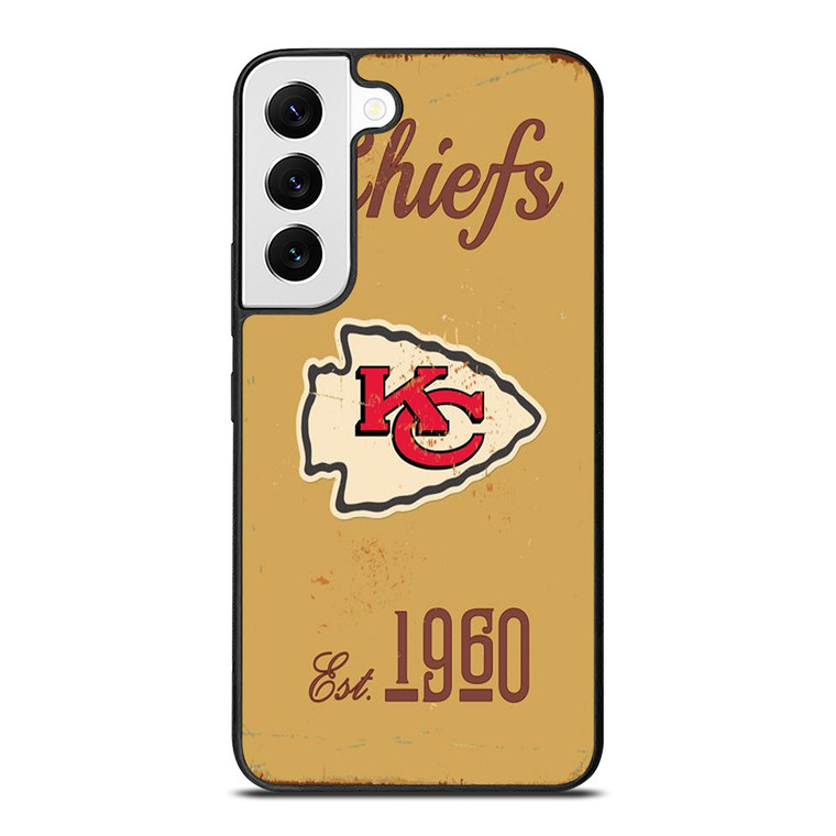 KANSAS CITY CHIEFS RUSTY LOGO Samsung Galaxy Case Cover