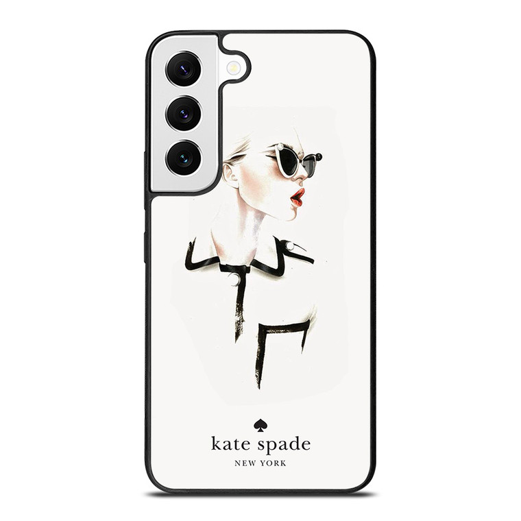 KATE SPADE LOGO WOMAN SPLASH Samsung Galaxy Case Cover