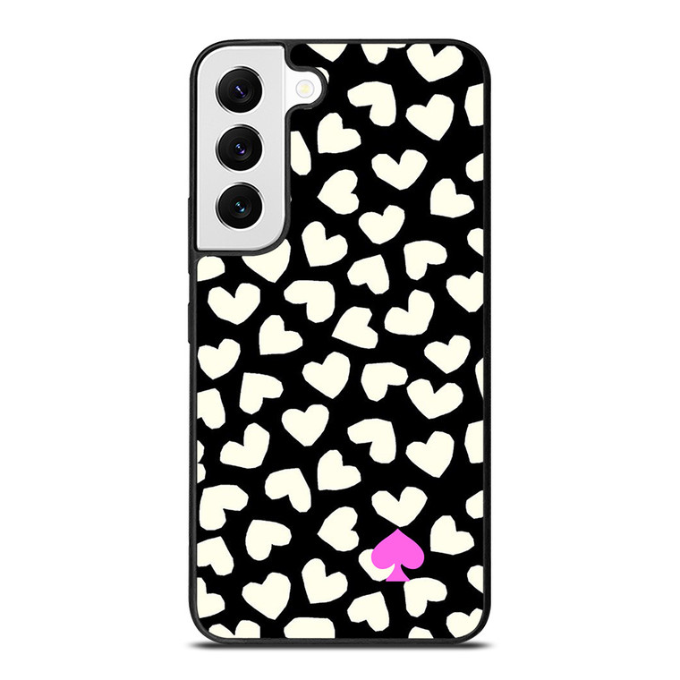 KATE SPADE LOVE HEART POLKADOTS Samsung Galaxy Case Cover